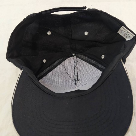 Alessandro ZANARDI autografo su cappellino blu sponsor XF