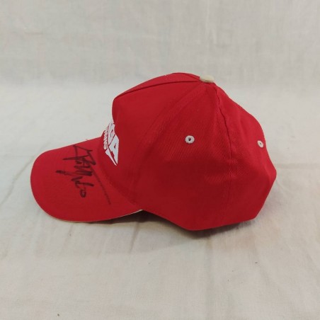Emerson FITTIPALDI autografo originale su cappellino sponsor MEGA Tuning