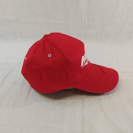 Emerson FITTIPALDI autografo originale su cappellino sponsor MEGA Tuning