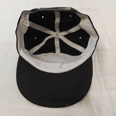 Giancarlo MINARDI autografo originale su cappellino nero sponsor Germano Zama