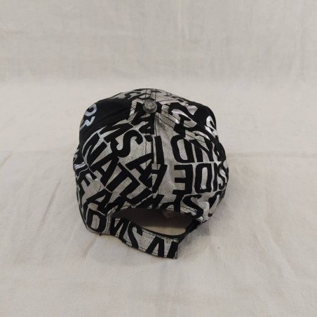 Max BIAGI autografo originale su cappellino nero e argento sponsor RAMS
