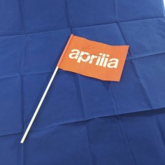Bandierina APRILIA con autografo originale Max BIAGGI