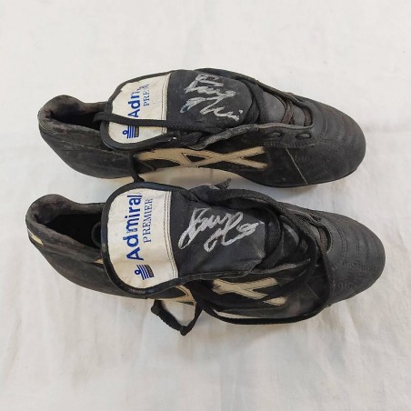 Scarpette calcio con autografo originale BRUNO GIORDANO