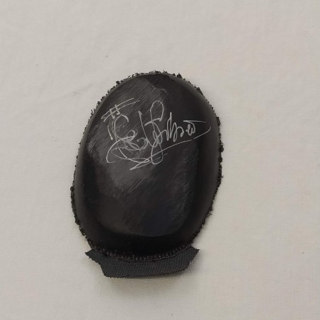 Saponetta ginocchiera leggermente consumata con autografo SETE GIBERNAU