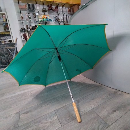 Ombrello Giubileo 2000 colore verde acqua manico dritto