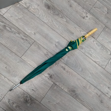Ombrello Giubileo 2000 colore verde acqua manico dritto