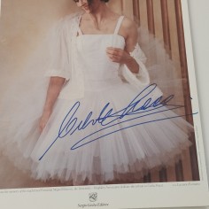 Calendario 1990 con autografo CARLA FRACCI Sergio Civita Editore
