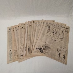 Lotto 15 riviste satiriche MARC'AURELIO anni 1934 1936 1943