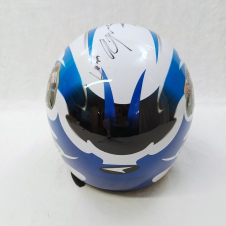 Casco motociclismo AXO autografato in Originale da Loris Capirossi