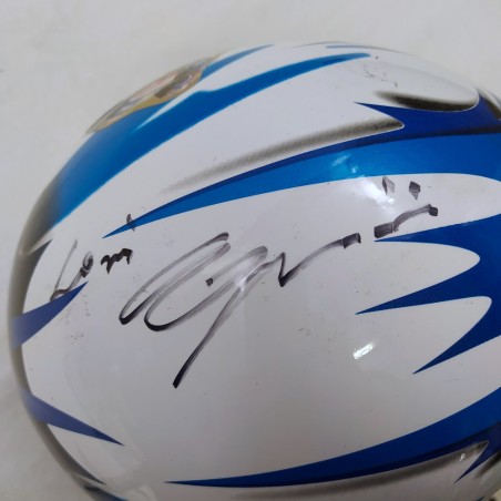 Casco motociclismo AXO autografato in Originale da Loris Capirossi