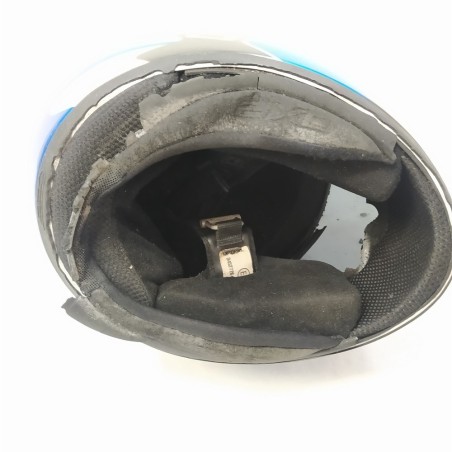 Casco motociclismo AXO autografato in Originale da Loris Capirossi