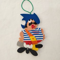 Pirata Lenci amarena Fabbri h. 13,5 cm
