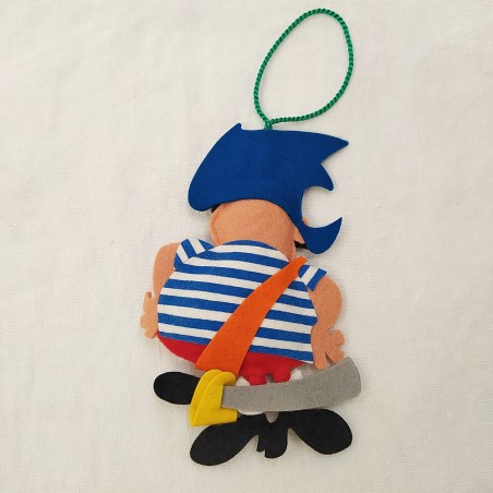 Pirata Lenci amarena Fabbri h. 13,5 cm