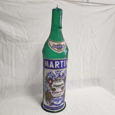 MARTINI Bottiglia gonfiabile gadget pubblicitario anni 70/80  h. 77 cm 2