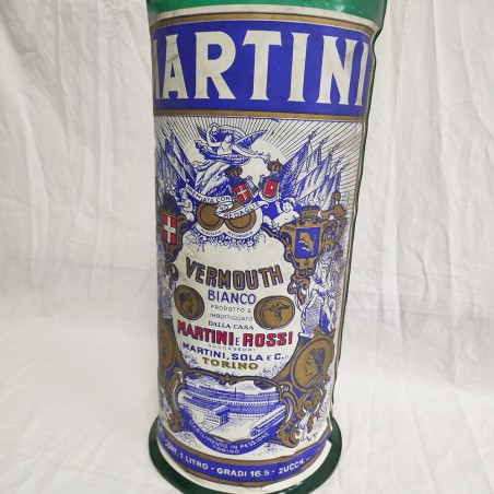 MARTINI Bottiglia gonfiabile gadget pubblicitario anni 70/80  h. 77 cm