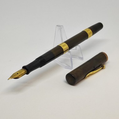 IDEAL WATERMAN penna stilografica con pennino oro 14 kt usata