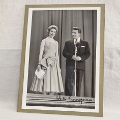 Fotografia originale con autografo originale Mike Bongiorno 128x175 mm 2