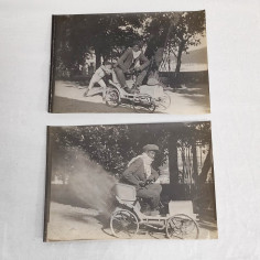 Coppia fotografie primo 900 con auto giocattolo 2