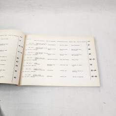 Fiat X19 catalogo parti di ricambio 1° ed. 1975 un angolo piegato 2