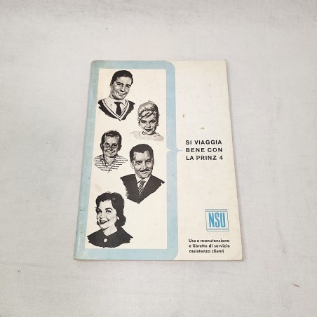 NSU Si viaggia conla Prinz 4 Uso manutenzione 1967
