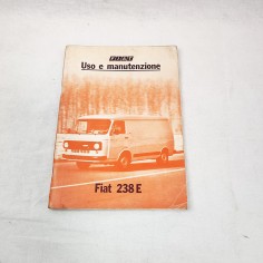 Fiat 238 E Libretto uso manutenzione  1979 4° ed.
