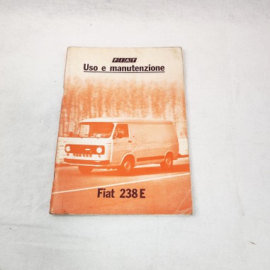 Fiat 238 E Libretto uso manutenzione  1979 4° ed.