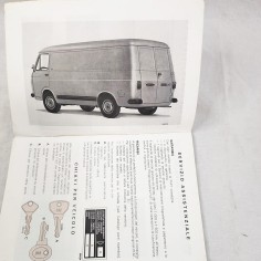 Fiat 238 E Libretto uso manutenzione  1979 4° ed. 2