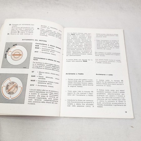 Fiat 238 E Libretto uso manutenzione  1979 4° ed.