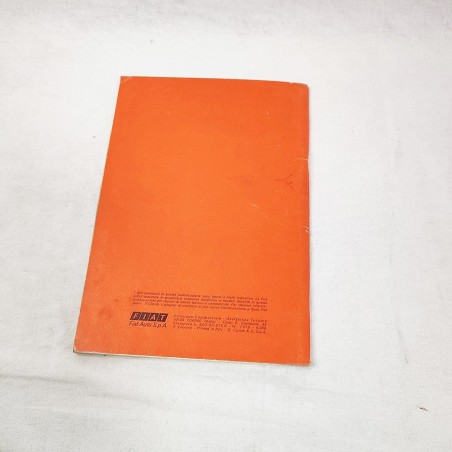 Fiat 238 E Libretto uso manutenzione  1979 4° ed.