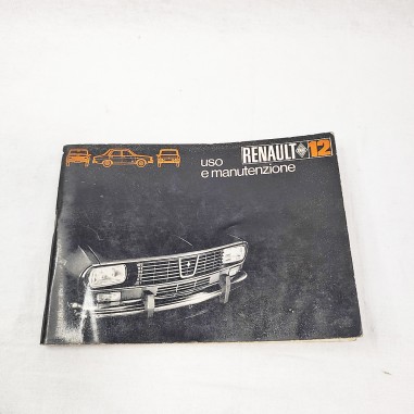 Renault R1170 libretto uso manutenzione 1969 buono