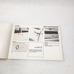 Renault 5 TL GTL TS Automatic 1300 5 Società libretto uso manitenzione 2