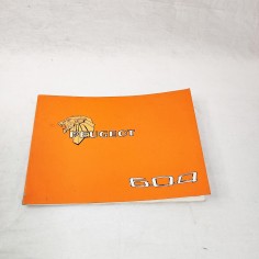 Peugeot 604 SL-TI libretto uso manutenzione 4 lingue