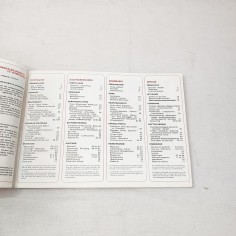 Peugeot 604 SL-TI libretto uso manutenzione 4 lingue 2