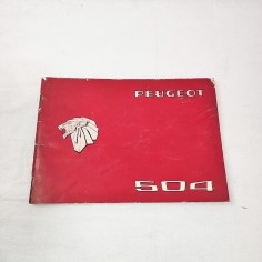 Peugeot 504  A11 A12 A13 14 F 11 F 13 D 11 D 13 libretto uso manutenzione