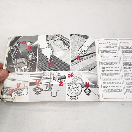 Peugeot 504  A11 A12 A13 14 F 11 F 13 D 11 D 13 libretto uso manutenzione