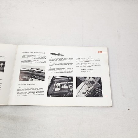 Peugeot 304  libretto uso manutenzione 1969 parzialmente compilato