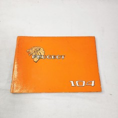 Peugeot 104  libretto uso manutenzione 104 IT 7 FN discreto