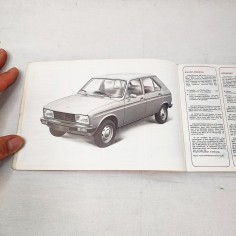 Peugeot 104  libretto uso manutenzione 104 IT 7 FN discreto 2