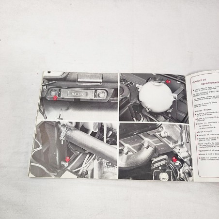 Peugeot 104  libretto uso manutenzione 104 IT 6 FN buono