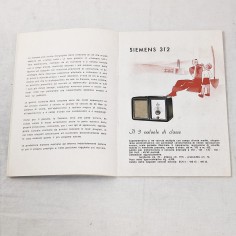 Catalogo Radio Siemens anno 1941-1942 con listino prezzi 2