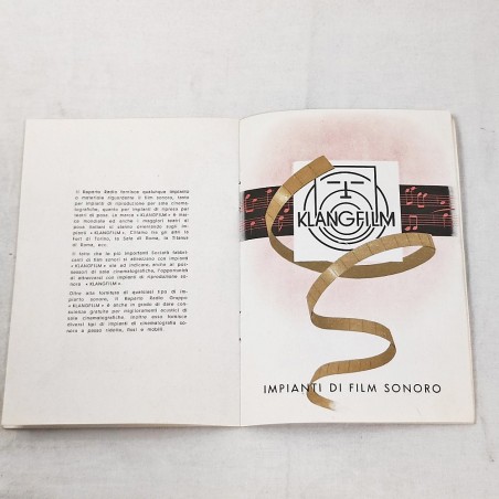 Catalogo Radio Siemens anno 1941-1942 con listino prezzi